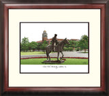 Texas Tech University Alumnus Framed Lithograph