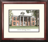 Sam Houston State Alumnus Framed Lithograph