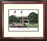 Angelo State University Alumnus Framed Lithograph