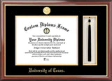 University of Texas, Austin 14w x 11h Tassel Box and Diploma Frame