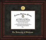 University of Oklahoma 11w x 8.5h Executive Diploma Frame