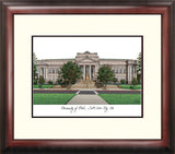 University of Utah Alumnus Framed Lithograph