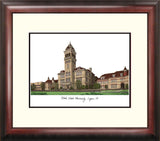 Utah State University Alumnus Framed Lithograph