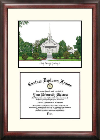 Liberty University Scholar Diploma Frame
