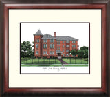 Norfolk State Alumnus Framed Lithograph