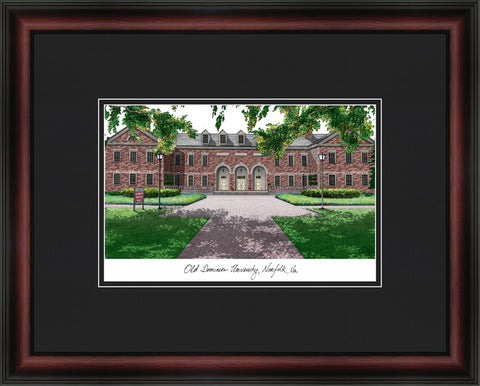Old Dominion Academic Framed Lithograph