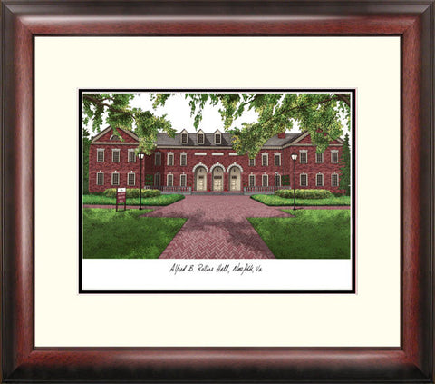 Old Dominion Alumnus Framed Lithograph
