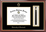 University of Cincinnati 11w x 8.5h Tassel Box and Diploma Frame