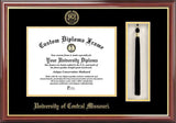 University Central Missouri 11 x 8.5 Tassel Box and Diploma Frame