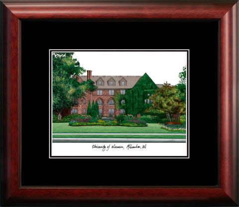 Univ of Wisconsin, Milwaukee Academic Framed Lithograph