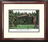 Western Washington University Alumnus Framed Lithograph