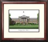 University of Wisconsin  - Madison Alumnus Framed Lithograph