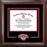 University of Wisconsin - Madison  Badgers 10w x 8h Spirit Diploma Frame