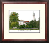 Loyola Marymount Alumnus Framed Lithograph