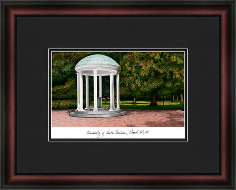 University of North Carolina, Chapel Hill  Academic Framed Lithograph