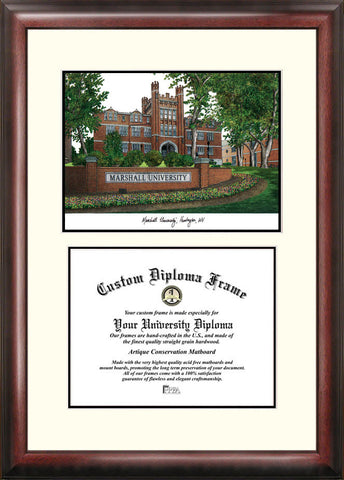 Marshall University 11w x 8.5h Scholar Diploma Frame