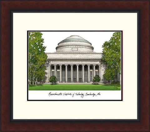 Massachusetts Institute of Technology Legacy Alumnus Framed Lithograph