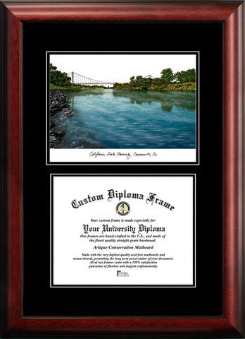 California State Sacramento University  11w x 8.5h Diplomate Diploma Frame