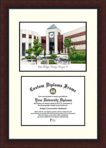 Western Michigan University Legacy Scholar Diploma Frame